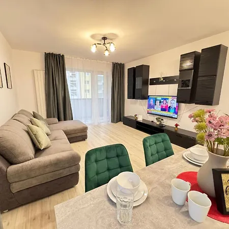 Luxury Glam Coresi Mall Area - Parking Option Appartement Braşov