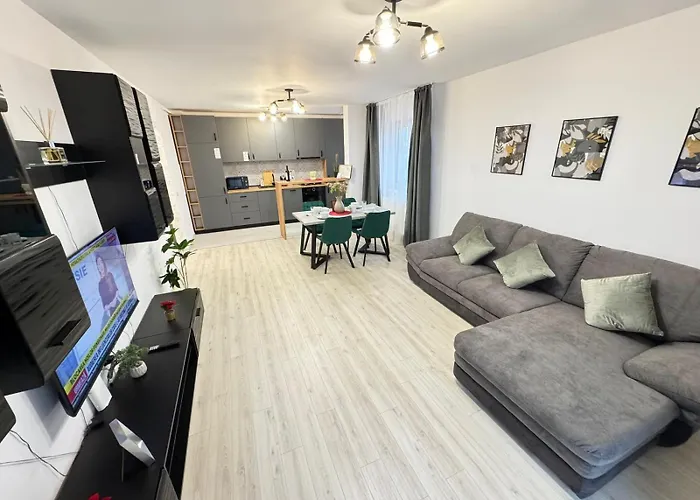 Appartement Luxury Glam Coresi Mall Area Braşov